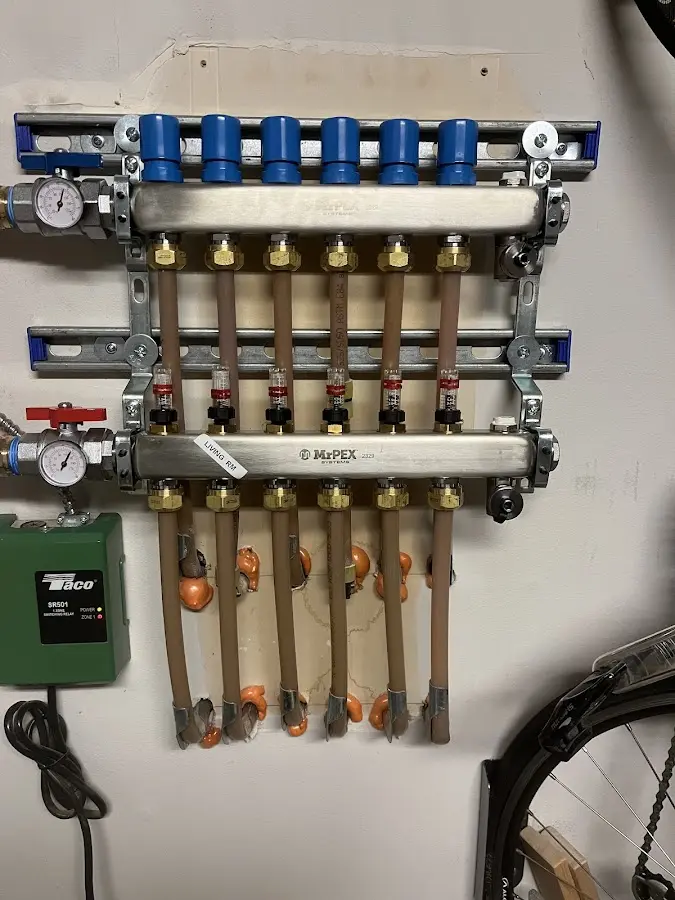 Plumber performing Leak Detection at a residential property in Frostproof